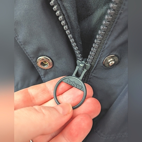 (Like New) Barbour Altair hooded insulated waterproof jacket - Picture 7 of 12